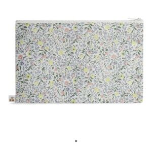 NWT Bonpoint Liberty Coated Multicolor Floral Pouch